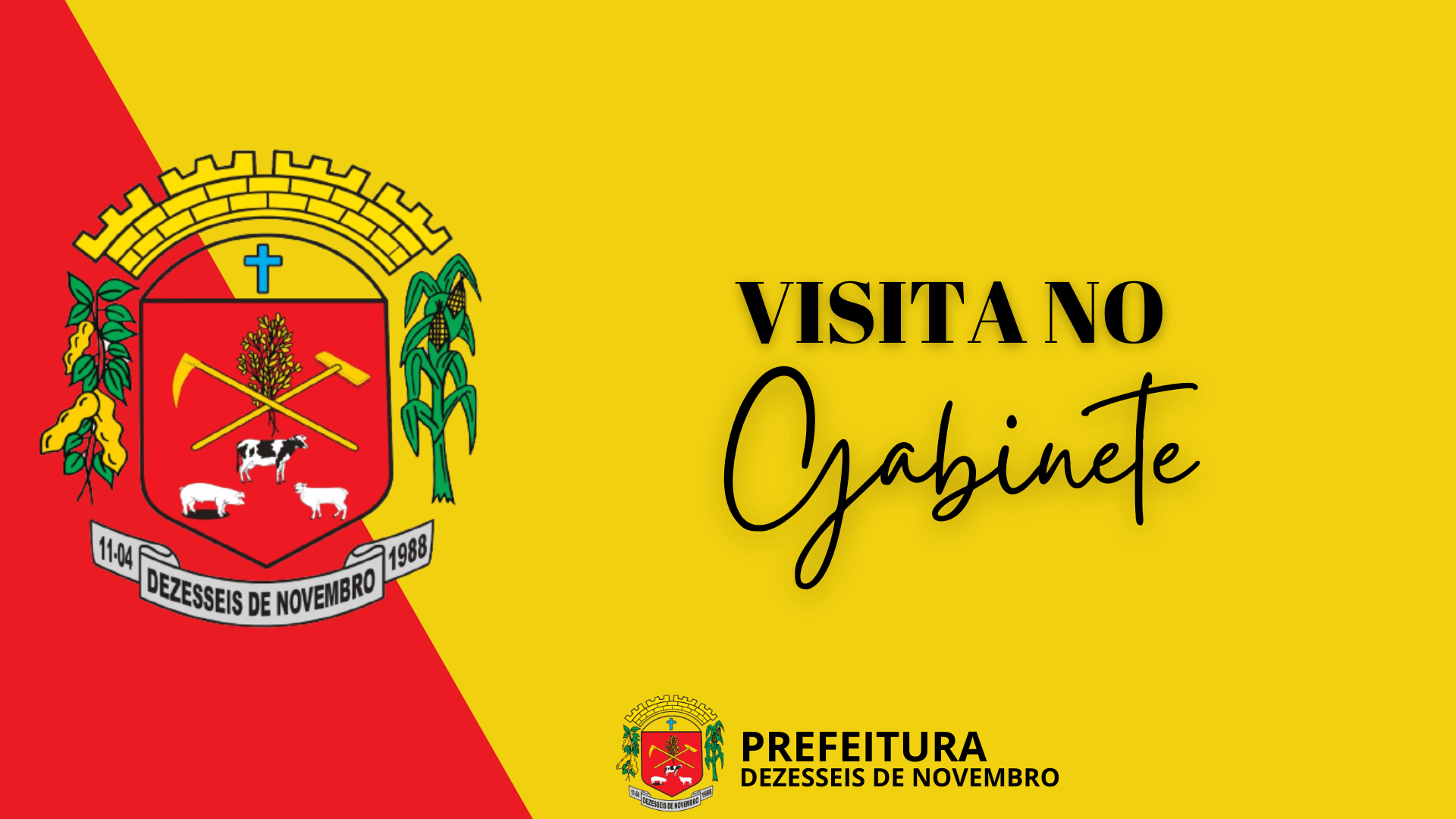 VISITA AO GABINETE.